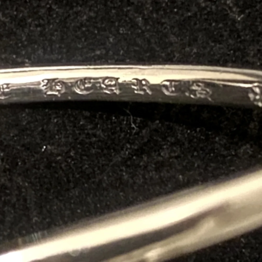 Chrome Hearts Silver Nail Bracelet one size fits all ADJ - Picture 5 of 8